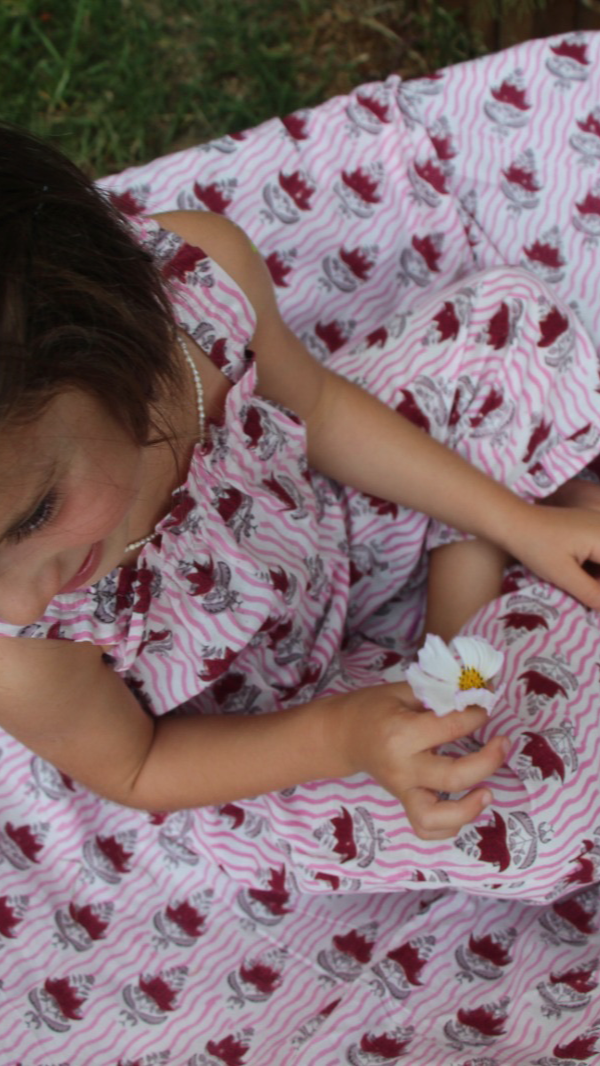 Matching Outfit - Pink stripes I